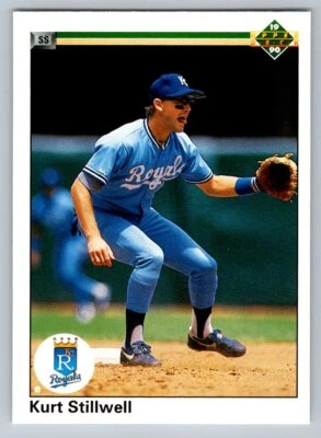 1990 Upper Deck # 361 - Kurt Stillwell - Kansas City Royals - Image 1 of 2