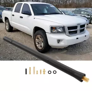 US 7''/23cm Short Black Antenna Mast Rod Radio AM/FM For DODGE DAKOTA 97-2011 - Picture 1 of 12