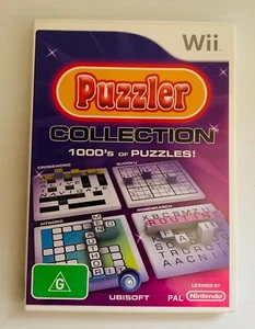 Puzzler Collection - Nintendo Wii Tested Working Complete with Manual - Picture 1 of 2