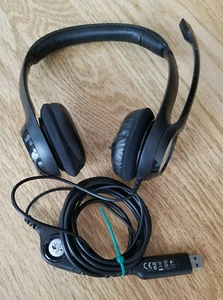 Logitech DZL-A-00052 Corded USB Stereo Headset - Picture 1 of 6