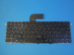 Keyboard NOR Dell XPS 15 L502X Vostro 3350 3550 3555 N5050 0WGJWD Norwegian - Picture 1 of 3
