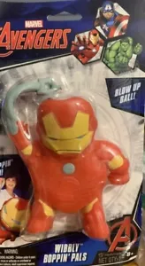 Marvel Avengers  Iron Man  Wibbly Boppin' Pals   Blow Up Ball   NEW/SEALED - Picture 1 of 3