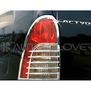  Chrome Tail Light Cover For 2006 2010 Ssangyong Actyon Sports