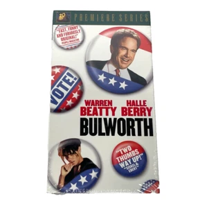 Bullworth VHS Tape 1999 Halle Berry Warren Beatty NEW SEALED WATERMARKS - Picture 1 of 7