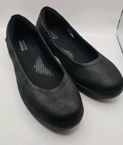 Skechers Black Flats Dreamer Goga Max Cushioned Women’s 11 Max Walk Lite 179 - Picture 1 of 9