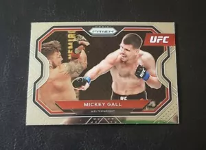 2021 Panini UFC Prizm MICKEY GALL MMA Base Card No 193 - Bild 1 von 2
