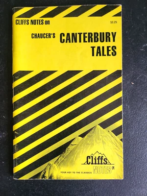 Cliffs Notes on Canterbury Tales - Paperback By Nicoll, Bruce   (SE 1) - Image 1 of 3