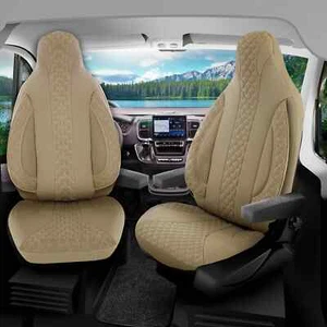 Fundas de asiento de autocaravana adecuadas para Keystone RV Outback (beige) - Imagen 1 de 11