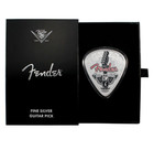 2021+CANADA+Solomon+Islands+1+Oz+75th+Anniv+FENDER+Guitar+Pick+%242+SILVER+Coin+9