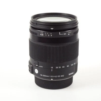 Sigma 18-200mm f/3.5-6.3 OS HSM DC ‘C’ Contemporary Canon EF-S Fit Lens - Image 1 of 3