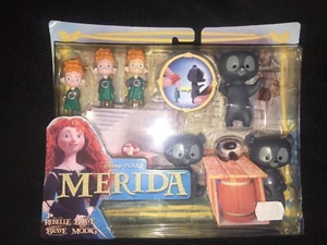 Disney Pixar Mérida Brave Ositos Trillizos Figuras Set NUEVO Y EMBALAJE ORIGINAL 2011 - Imagen 1 de 3