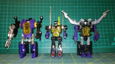 Transformers G1 Insecticons Kickback Bombshell Shrapnel Takara Japan - Imagen 1 de 2
