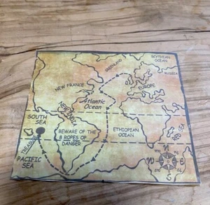 GI Joe Adventure Team Treasure Map Ropes Of Danger - Picture 1 of 1