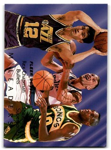 1994 Fleer #9 Shawn Kemp / John Stockton / Rex Chapman Team Leaders