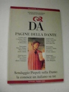 rivista DA PAGINE DELLA DANTE n.1-2005/ Minore rilegge Mario Luzi poeta silente - Imagen 1 de 1