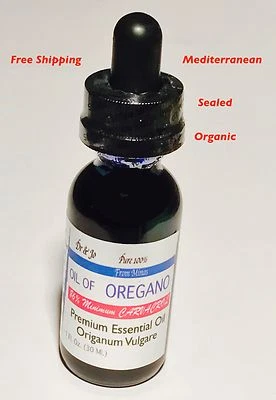 MINAS Wild OREGANO essential oil1 Oz Mediterranean NON GMO Oregano Oil 86% CARVACROL