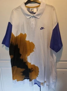 Vintage Nike Challenge Court Andre Agassi Polo Shirt Extra Large - Picture 1 of 10
