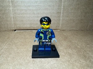 LEGO Agents 2008 Agent Chase Minifigure (agt001) 8631 8971 8634 Retired Rare - Picture 1 of 5