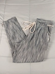 Free People Pants Womens 6 Baggy Boho Drawstring Pockets Lightweight Loungewear - Picture 1 of 14