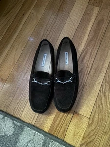 NUOVE SCARPE MOCASSINI LOFT ANN TAYLOR MARRONE SUOLA AD ALETTA TAGLIA 8 - Foto 1 di 1