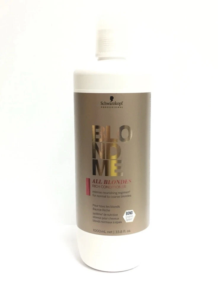 Schwarzkopf BlondMe All Blondes Rich Conditioner-Normal /Coarse Blondes, 33.8 oz - Image 1 of 1