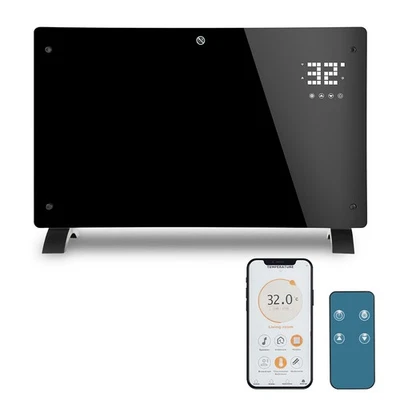 MARKENLOS 2000W Infrarotheizung Leise Konvektor Energiesparend Elektroheizung Heizung APP