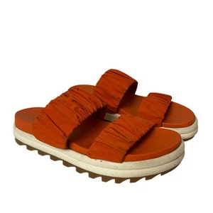 Sorel Roaming Two Strap Slide Sandals Women's Orange Size 7.5 - Picture 1 of 11