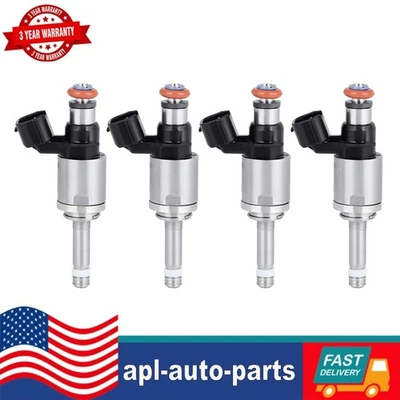 4PCS Fuel Injectors For Mazda 6 2014-2016 3 2014-2018 CX-5 15-17 2.5L PY0113250 - Imagem 1 de 4