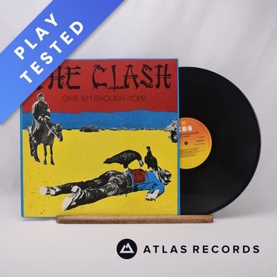 The Clash Give 'Em Enough Rope A1 B1 LP Album Vinyl Record S CBS 82431 - EX/EX - Image 1 of 4