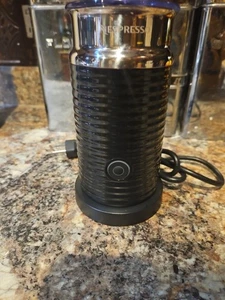 Nespresso Milk Frother With Base Model Number 3594 Black  - Picture 1 of 4