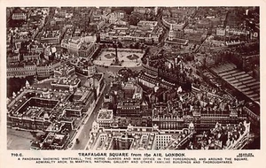 England - LONDON - Trafalgar Square - Aerial view - Publ. Beagles' 710C - Picture 1 of 2