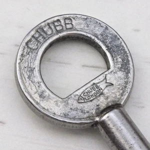 CHUBB Einsteckschlüssel mit Fisch Logo 25/8" - Vintage Key Chubb Key - Ref.K665 - Bild 1 von 4