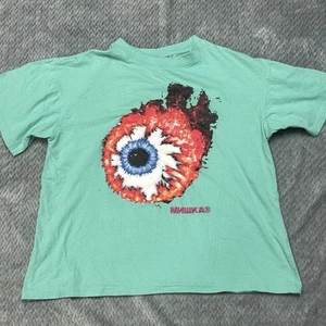 Mishka MNWKA Keep Watch Eye T Shirt Adult M Embroidered Name Flaming Eyeball - Picture 1 of 7