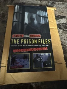 Banned from Television THE PRISON FILES UNCENSORED! VHS 1998 - Picture 1 of 15