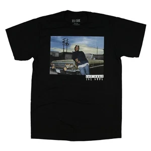 Boyz N The Hood Ice Cube Solid Black Short Sleeve Graphic T-Shirt - Mens 2XL - Picture 1 of 3