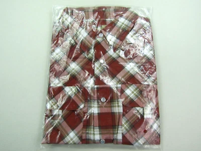 VTG Haband Travelers Shirt Mens Large Pearl Snap Multi Plaid Western Wear New - Image 1 of 4