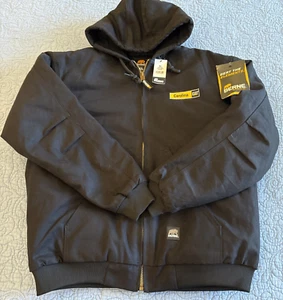 Berne Mens XL Heavyweight Duck Cotton HJ51BK Jacket Carolina CATERPILLAR - Picture 1 of 8