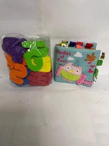 baby Letters and Numbers Floating Foam with baby book toy squicky - Picture 1 of 2