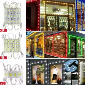 US Bright LED Bulb Module Lights Club Store Front Window Sign Backlight Box Lamp - Picture 1 of 29