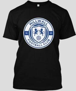 Nueva camiseta negra clásica Millwall para hombre talla S 5XL - Imagen 1 de 3