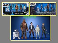 Star Wars Celebrate The Saga Rebel Alliance 5 Figure Set Made by Hasbro 3.75"