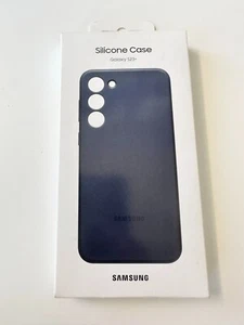 Coque souple Samsung en silicone pour Samsung Galaxy S23+ Plus bleu marine - 100% originale - Photo 1 sur 8