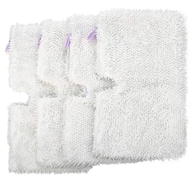 4Pack Washable Compatible Pads For Shark Steam Pocket Mop Pad S3501, S3550,S3601