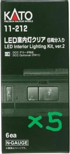 Lots of 5 Kato 11-212 LED Interior Lighting Kit Set N Scale - Picture 1 of 3