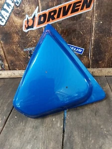 1980 80 80-81 Honda CB650 CB650C Blue Left Side Cover Fairing Cowling Trim - Picture 1 of 13