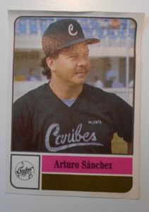 ARTURO SANCHEZ  #---/Venezuela 1991-92  Winter League REMOVED FROM AN ALBUM - Picture 1 of 3