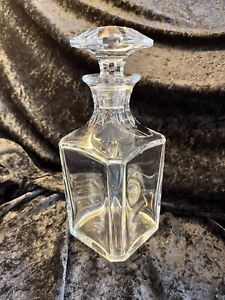 Vintage Baccarat France Perfection 9 1/2” Square Decanter