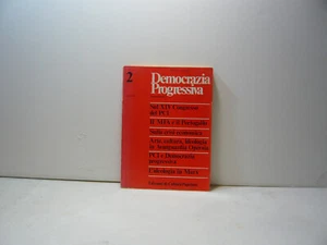 AA.VV., PROGRESSIVE DEMOCRACY-n.2,Milan,1975[sociology, economics - Picture 1 of 5