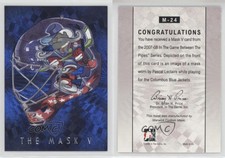 2007-08 ITG Between the Pipes The Mask V Pascal Leclaire #M-24