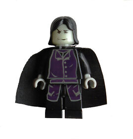 Harry Potter Minifigure Severus Snape with Glo-in-Dark Head  LEGO 4705 4709 4733